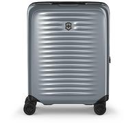 Victorinox Airox Global Hardside Carry-on, Petit Bagage Cabine, Bagage Vertical à roulettes, Léger, Femmes/Hommes, 55 x 40 x 20 cm, 33 l, Argent