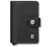 Victorinox Altius Leather Card Wallet, Portefeuille avec Protection RFID, Swiss Made, Porte-Cartes, Noir