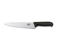Victorinox Chefs Knife - Serrated Lame 10 "Lame. Noir