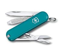 Victorinox Couteau suisse Classic SD Mountain Lake 58 mm 7 fonctions Bleu