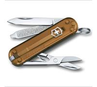 Victorinox Classic Sd Chocolate Fudge - Couteau Suisse De Poche 58 Mm - 7 Fonctions Marron