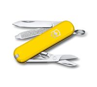 Victorinox, Classic SD, Couteau de Poche Suisse, Multifonction, Léger, 7 Fonctions, Petite lame, Lime à ongles, Tournevis 2,5 mm