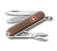 Victorinox Classic SD Couteau de Poche Suisse Multitool 7 Fonctions Noir | Petit couteau EDC avec ciseaux, lime à ongles et tournevis. Idéal pour le voyage et le quotidien, 58 mm, Swiss Made.