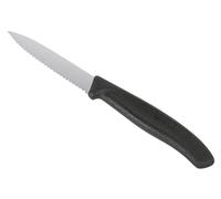 Victorinox Couteau à légumes SwissClassic à lame moyenne Well. 8 cm noir