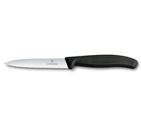 Victorinox Couteau à légumes SwissClassic Well. 10 cm noir