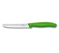 Victorinox - Couteau A Tomates Et De Table Swiss Classic - Vert - 6.7836.L114