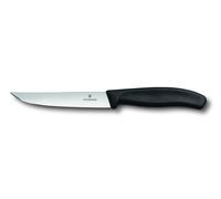 Victorinox - Couteau À Steak Lame Lisse 12cm SwissClassic Noir - 6.7903.12