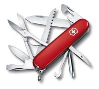 Victorinox Couteau de Poche Fieldmaster 15 Fonctions, Swiss Made, Outil Multifonction, y c. Crochet Multi-Usages, Ouvre-Boîtes, Ciseaux, Rouge