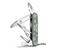 Victorinox Couteau de Poche Pioneer X Winter Magic, 93mm, Édition Spéciale 2020, Bleu-Gris