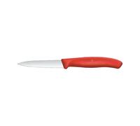 Victorinox Couteau d'office Victorinox Swiss Classic dentelé 8 cm Rouge