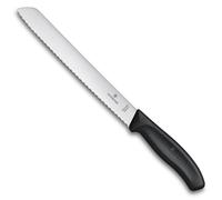 Victorinox - Couteau Pain SwissClassic Lame Crantée 21cm Manche Fibrox - 6.863x