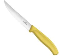 Victorinox Couteau Steak/Pizza Gourmet Swissclassic Lame 12cm Manche Couleur - Jaune