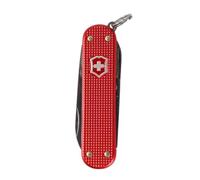 Victorinox Couteau Suisse Classic SD Alox, Petit Couteau de Poche, 5 | Mini couteau multifonction avec ciseaux, lime, tournevis et anneau. Design compact 58 mm en Alox. Fabriqué en Suisse