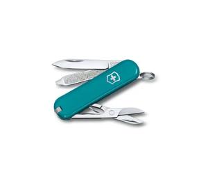 VICTORINOX Couteau Suisse fermant de poche multifonctions Porte lassic SD Bleu Mountain Lake