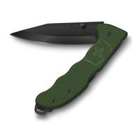 Victorinox Couteau Suisse Hunter Evoke BSH Alox, Couteau Pliant Outdoor, 4 Fonctions, y c. Lame 10 cm et Bouton, Olive