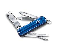 Victorinox Couteau Suisse Nail Clip 580, 8 Fonctions avec Coupe-ongles | Outil compact pour le soin des ongles avec lime, ciseaux et petite lame. Dimensions de 65 mm. Fabriqué en Suisse.