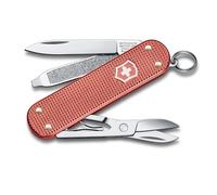 Victorinox Couteau Suisse Petit Classic SD Alox Édition Limitée 2025, Multitool, Couteau Suisse, 5 Fonctions, Lame, Ciseaux, Rouge