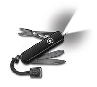 Victorinox Couteau suisse Signature Lite 0.6226.31P 9 fonctions, léger, Onyx Black