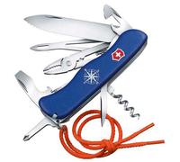 Victorinox - Couteau Suisse Skipper Bleu Rose Des Vents 18 Fonctions - 0.8593.2W