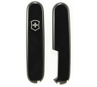 Victorinox Couvertures en plastique Plus authentiques - Échelle de 91 mm avec emplacement pour stylo supplémentaire (noir)