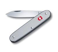 Victorinox Electrician Alox Couteau de Poche Suisse, Léger, Couteau Multifonction, 7 Fonctions, Grand Lame, Argent