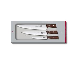 Victorinox Ensemble de couteaux Wood 3 Pièces Acier inoxydable-érable