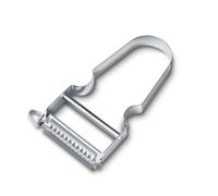 Victorinox Éplucheur STAR, Coupe-Julienne, Lame Inox Pendulaire Tranchante | Éplucheur emblématique en acier inoxydable pour découpe julienne précise, idéal pour cuisine et légumes, Swiss Made