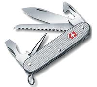 Victorinox Farmer Outil de Poche Alox Argenté G…