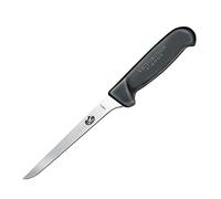 Victorinox Fibrox 5.6403.15 Couteau de Cuisine, Couteau à Désosser, Noir, 15 Cm