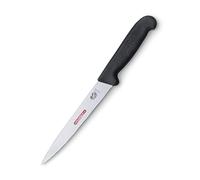 Victorinox Fibrox Couteau de Cuisine, Couteau à Fileter, Lame de 20 Cm, Acier Inoxydable, Noir, Standard