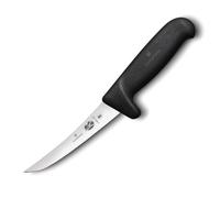 Victorinox Fibrox Safety Grip Couteau de Cuisine/à Désosser, Tranchant Normal, 12 Cm, Nylon, Noir