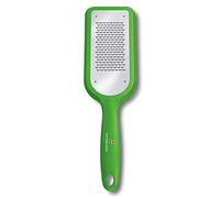 Victorinox Fine Râpe de Cuisine avec Pieds Anti-Dérapants en Caoutchouc, Fine Râpe, Inoxydable, Acier Inoxydable, Vert