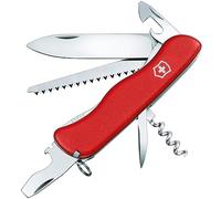 Victorinox, Forester, Couteau de Poche Suisse, Multifonction, Léger, 12 Fonctions, Grande lame, Ouvre-boîtes, Tournevis 3 mm, Blocable