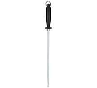 Victorinox Fusil de boucher rond taillage fin, Plastique, Noir/Argent, 30 x 5 x 5 cm