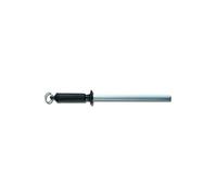 Victorinox Fusil de cuisine ovale revêtement diamant, Plastique, Noir, 30 x 5 x 5 cm