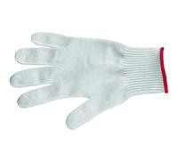 Victorinox Gant de protection souple professionnel pour main de couteau, Gant de travail, Couper en sécurité, Gastronomie, S, blanc