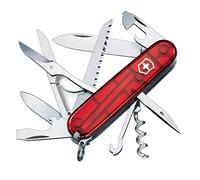 Victorinox, Huntsman, Couteau de Poche Suisse, Multifonction, Léger, 15 Fonctions, Grande lame, Tire-bouchon, Ouvre-boîtes