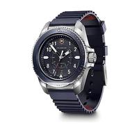 Victorinox Montre Journey 1884 – Étanche, Cristal saphir 43 mm, Quartz, Bleu