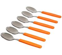 Victorinox Lot de 6 cuillères de table en acier inoxydable Orange
