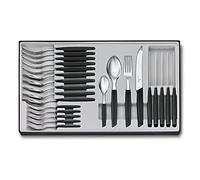 MENAGERE 24 PIECES VICTORINOX SWISS MODERN TABLE NOIR
