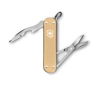 Victorinox Outil de Poche Companion Slim Alox, Outil Multifonction, 5 Fonctions, Petit, y c. Ciseaux et Tournevis, Swiss Made, Or