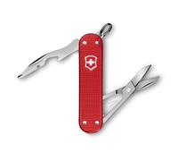 Victorinox Outil de Poche Companion Slim Alox, Outil Multifonction, 5 Fonctions, Petit, y c. Ciseaux et Tournevis, Swiss Made, Rouge