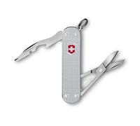 Victorinox Outil de Poche Companion Slim Alox, Outil Multifonction, 5 Fonctions, y c. Ciseaux et Tournevis, Swiss Made, Argent