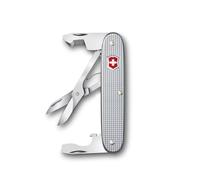 Victorinox Outil de Poche Companion Slim Alox, Outil Multifonction, 6 Fonctions, y c. Ciseaux, Ouvre-Emballage, Tournevis, Swiss Made, Argent