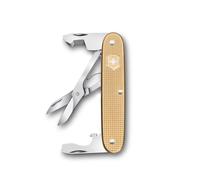 Victorinox Outil de Poche Companion Slim Alox, Outil Multifonction, 6 Fonctions, y c. Ciseaux, Ouvre-Emballage, Tournevis, Swiss Made, Or