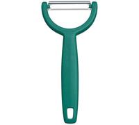 Victorinox Éplucheur Ypso, Éplucheur pour Légumes, Fruits, Lame Dentelée, Double Tranchant, Extra Aiguisé, Swiss Made, Vert