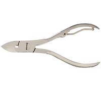 Victorinox Pince à Ongles Manucure, Acier Inoxydable, 10.5 cm, Argent | Outil de pédicure professionnel avec branches striées pour une coupe précise. Robuste et durable. Swiss Made