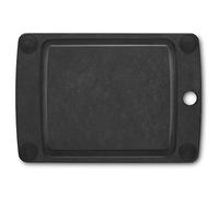 Victorinox Planche à Découper, All-in-One, Cutting Board XS 25.4 x, 17.8 x, 0.6, Rainure à Jus, Ménage les lames, Antidérapante,Lavable au lave-vaisselle, Noir