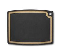 Victorinox Planche à Découper, Gourmet Serie, Cutting Board XL 49.5 x, 38.1 x, 0.9, Rainure à Jus, Ménage les lames, Lavable au lave-vaisselle, Noir