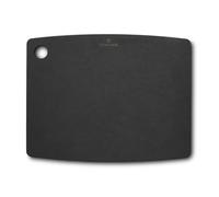 Victorinox Planche à Découper, Qualité supérieure, Pour Viande, Pain, Fromage, Matière naturelle, Résistant au lave-vaisselle, M (36.8 x 28.5 x 0.6), Noir